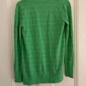 Mossimo Supply Co. Sweaters - Green and gray striped cardigan Mossimo Supply Co. Sweaters - Green and gray striped cardigan